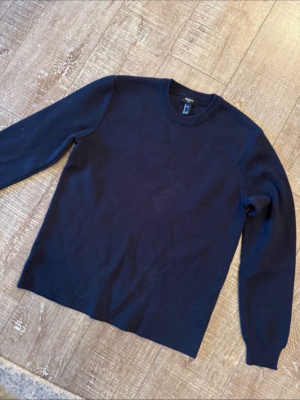 Forever 21 Men's Navy Crewneck Sweater
